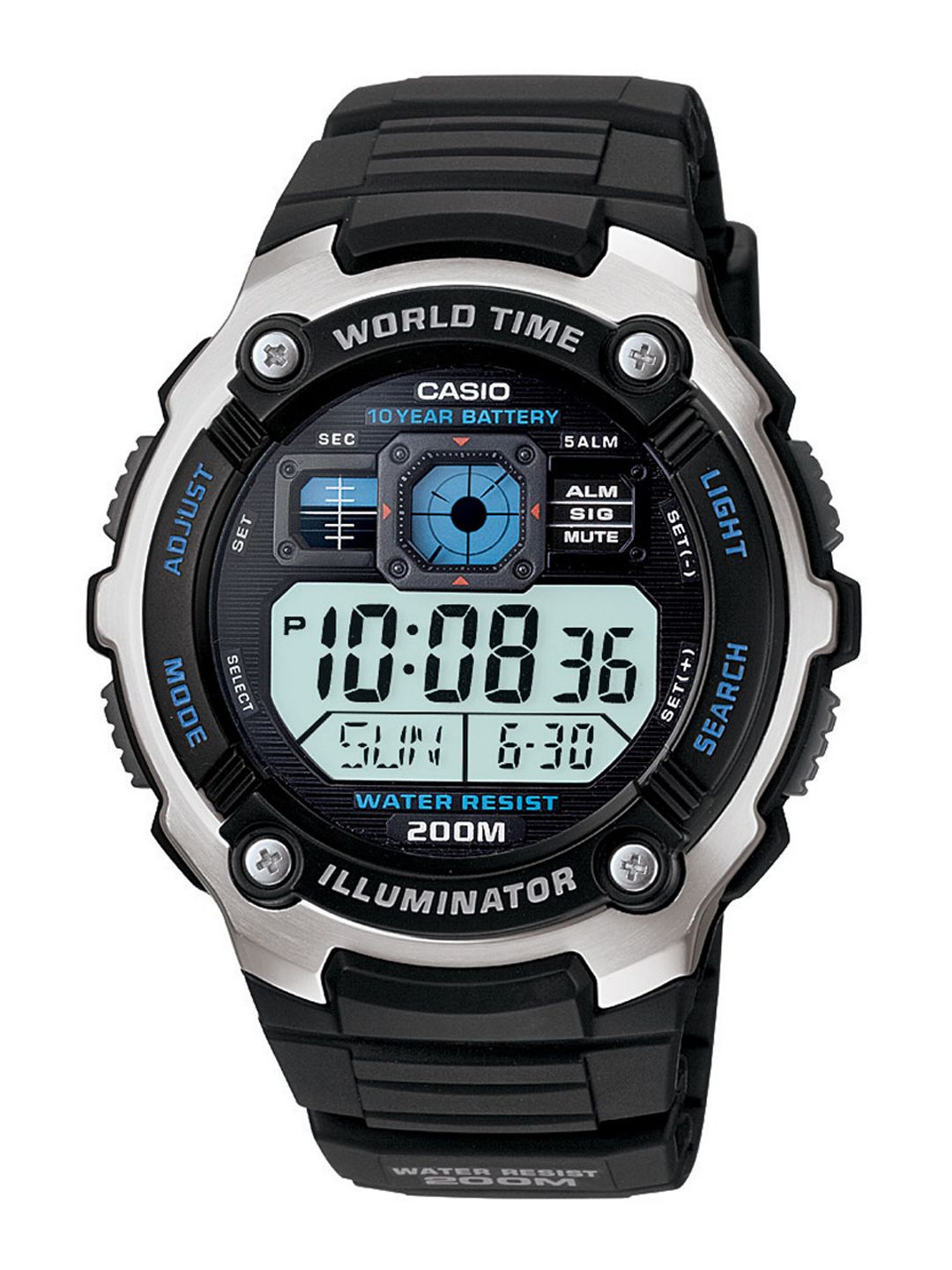 Casio Youth Series Men Digital Watch AE-2000W-1AVDF(D083)