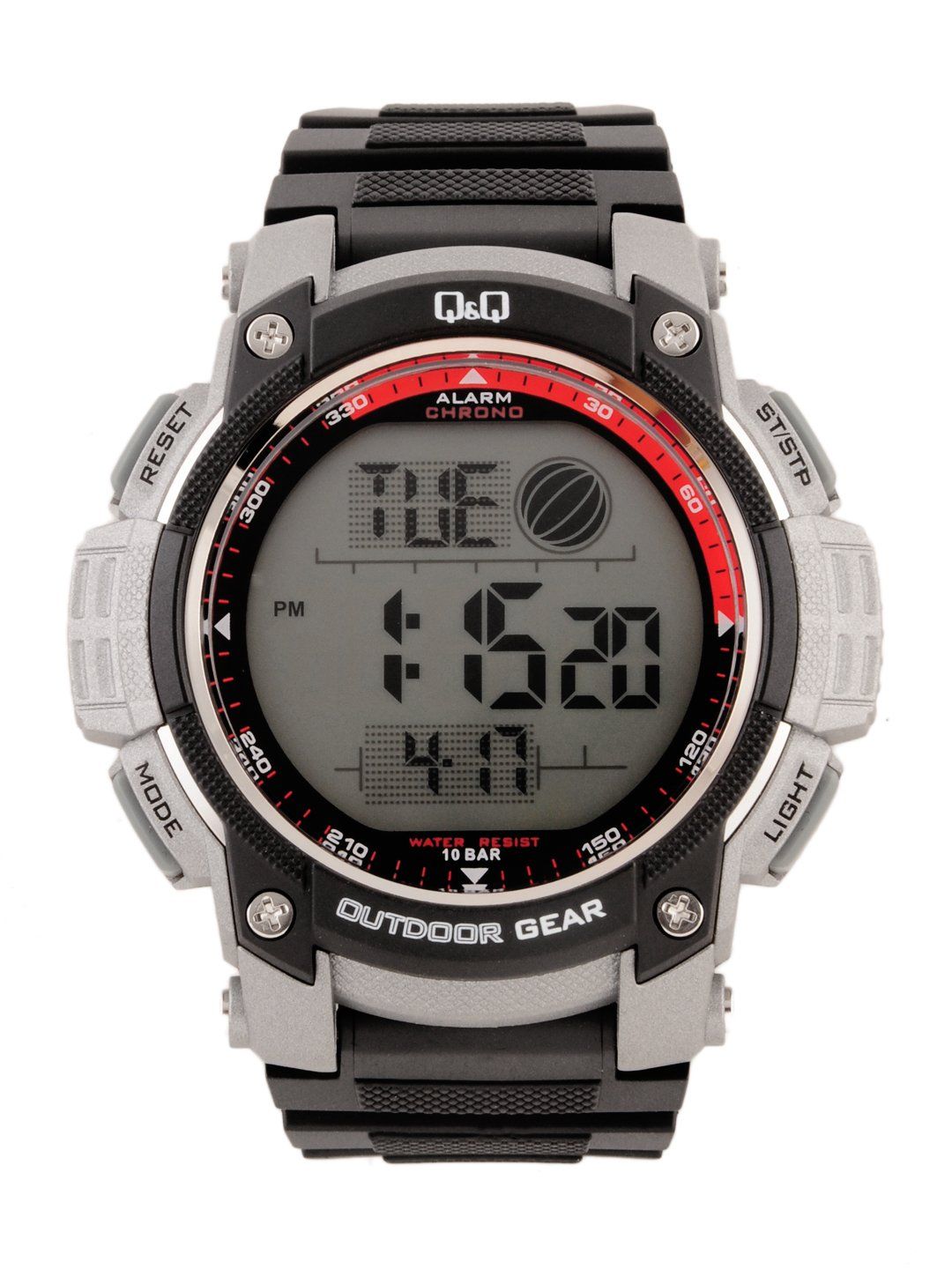 Q&Q Men Black Digital Watch M119J003Y