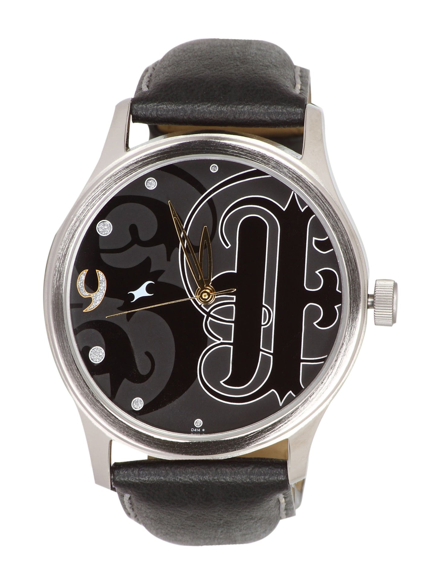 Fastrack Men Hip Hop Analog Steel Black Watch