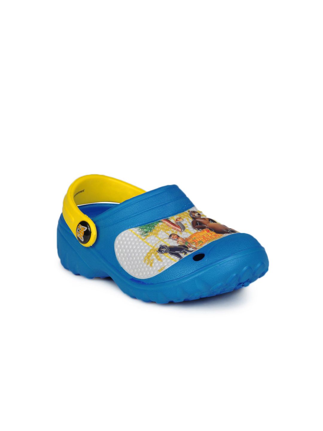 Jungle Book Boys Blue Slippers