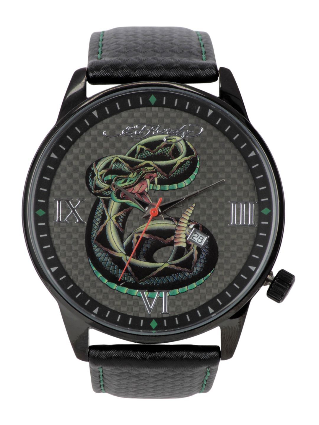 Ed Hardy Men Grey Dial Watch
