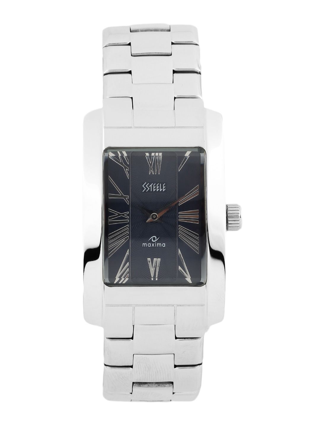Maxima Men Black Dial Watch