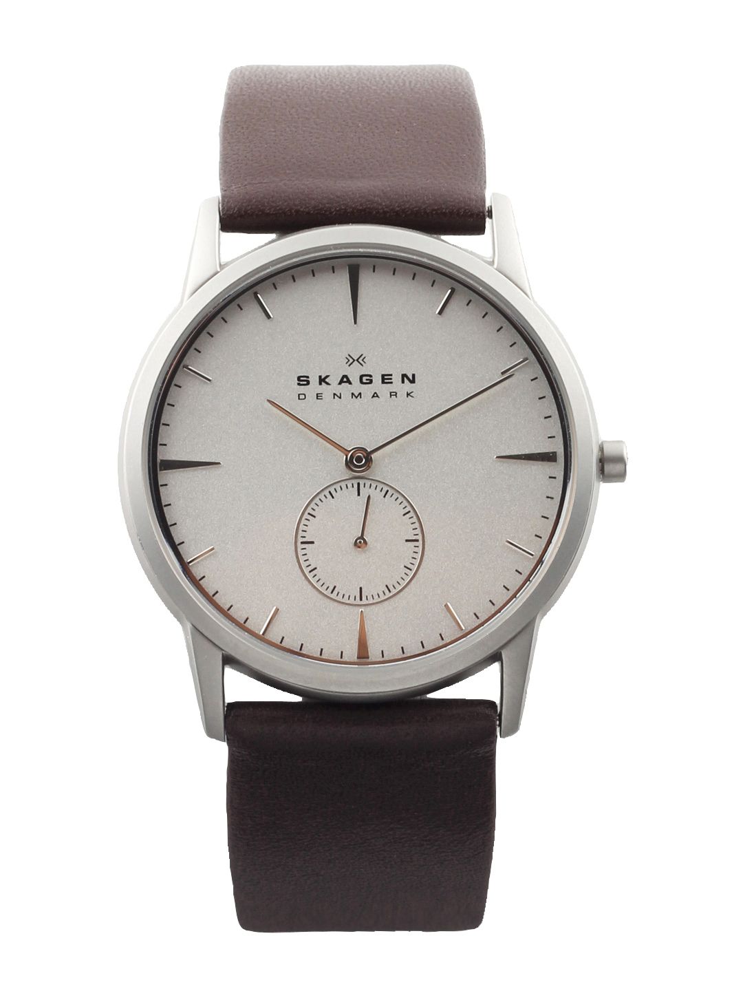 SKAGEN DENMARK Men Silver-Toned Dial Watch 958XLSL