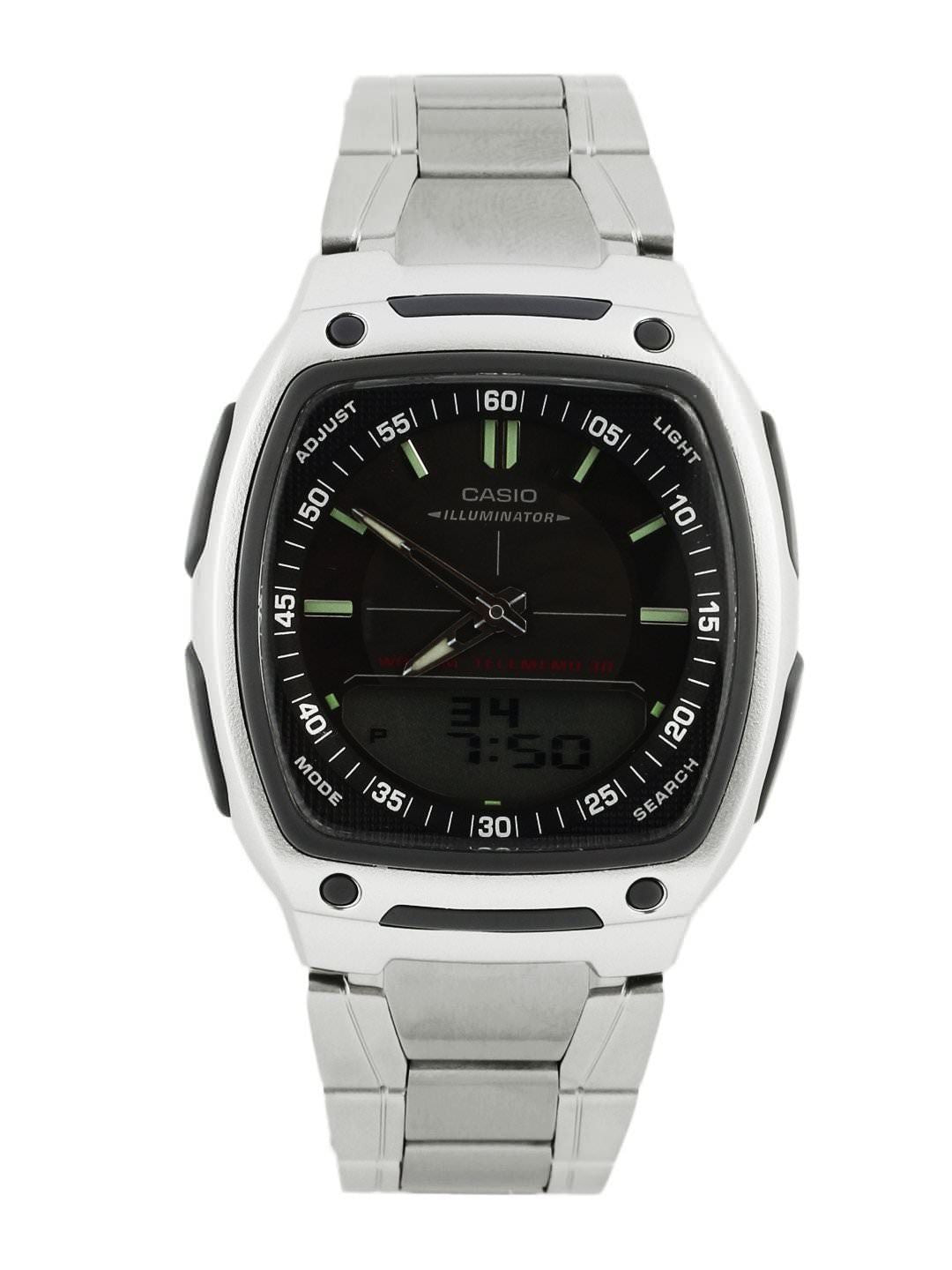 CASIO YOUTH Men Black Dial Analogue & Digital Watch AD99
