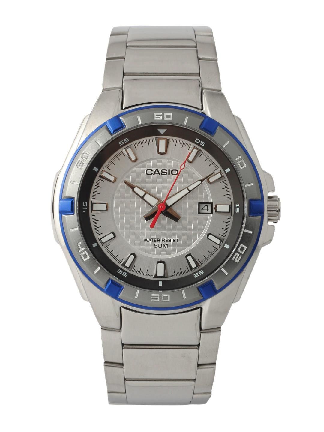 CASIO Enticer Men Grey Dial Analogue Watch A521