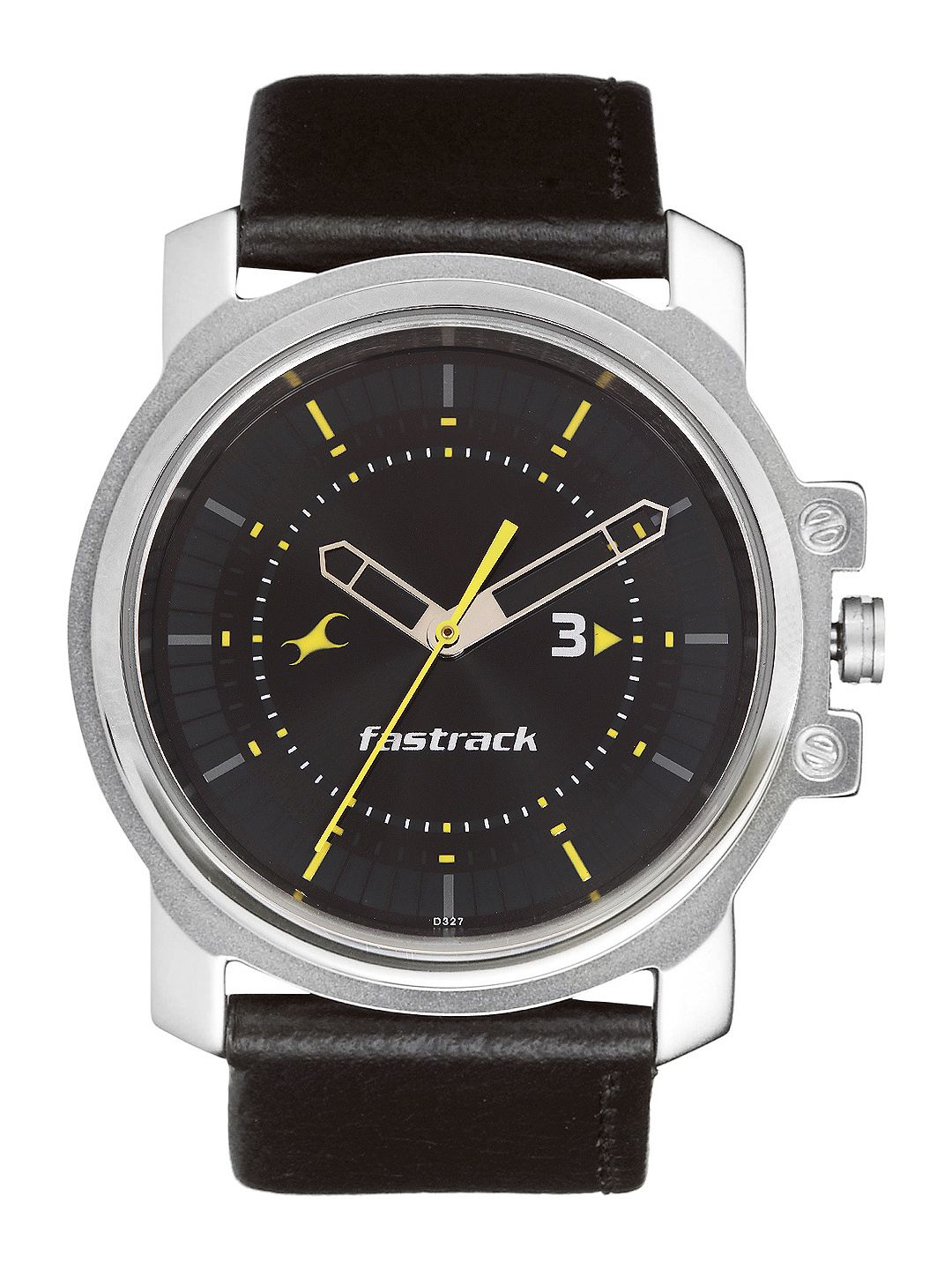 Fastrack Men Black Dial Watch NA3039SL02