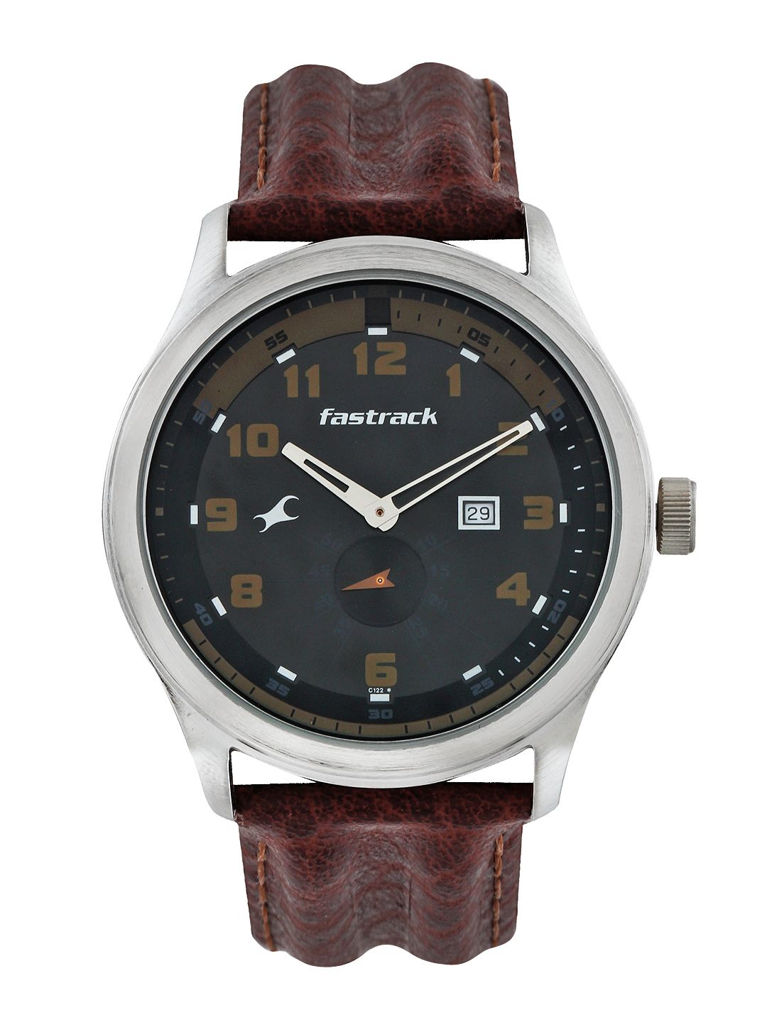 Fastrack Men Black Dial Watch NE3001SL05