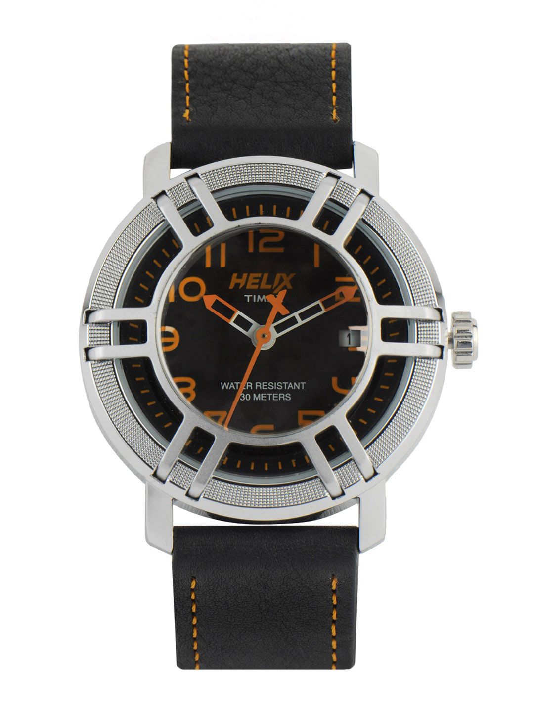 Helix Men Black Dial watch