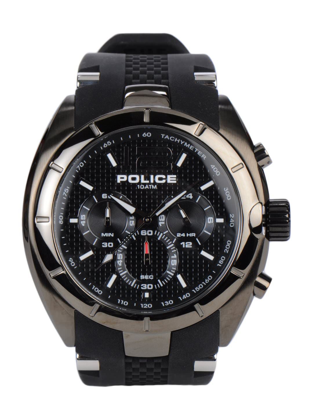 Police Men Black Dial Chronograph Watch PL12676JSU-02