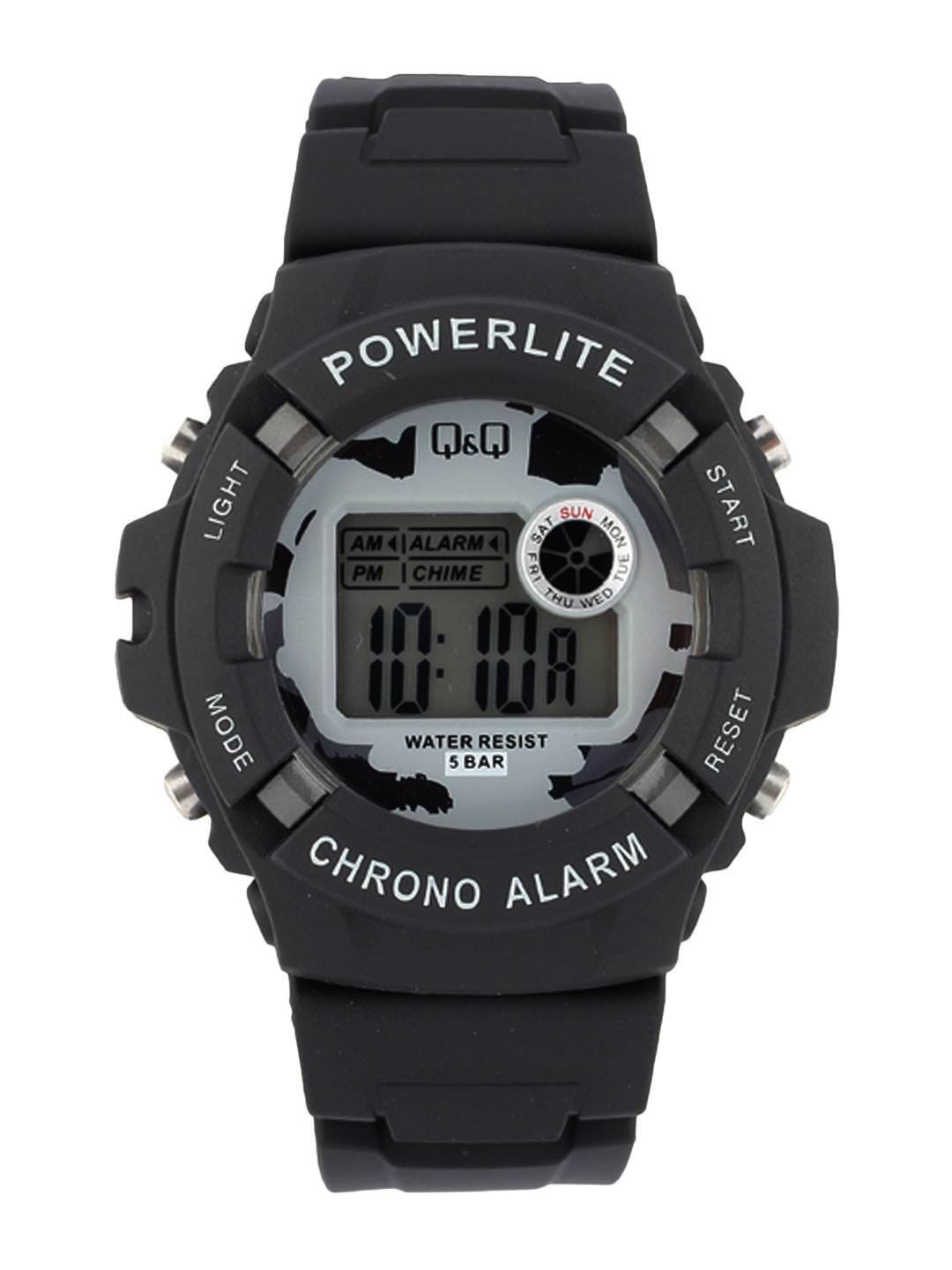 Q&Q Men Black Digital Watch M051-001