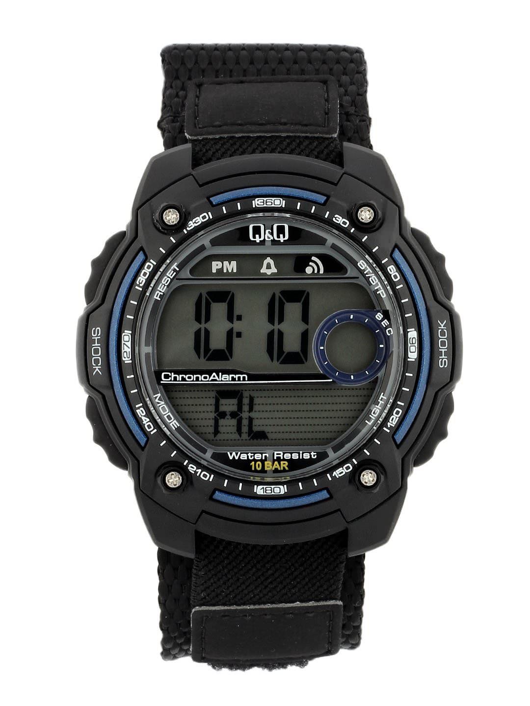Q&Q Men Black Digital Watch