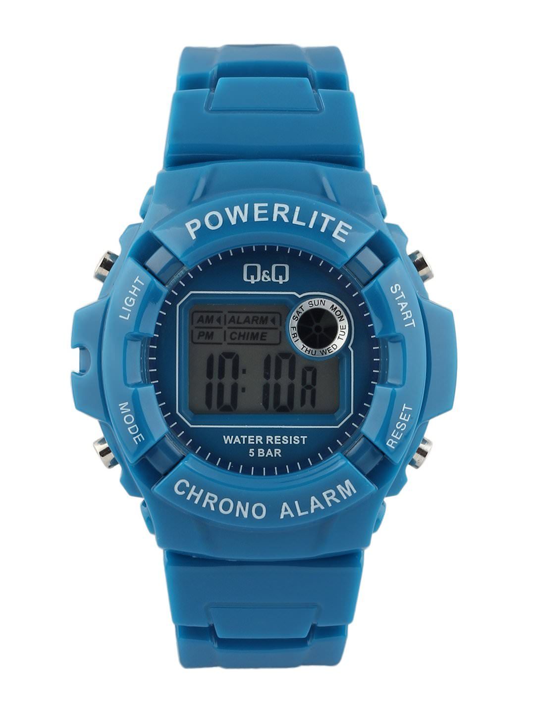 Q&Q Men Blue Digital Watch