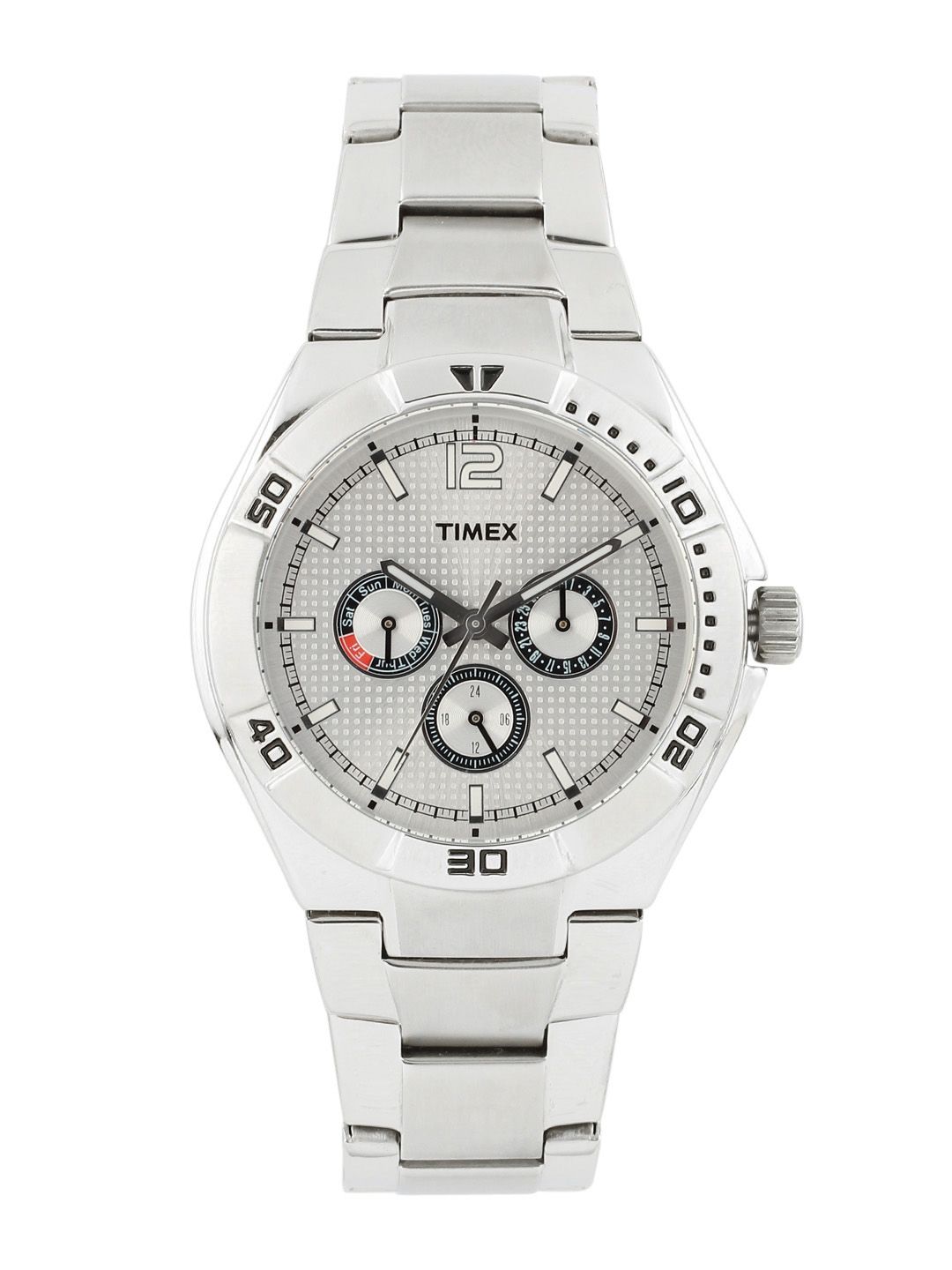 Timex Men Silver Dial Watch