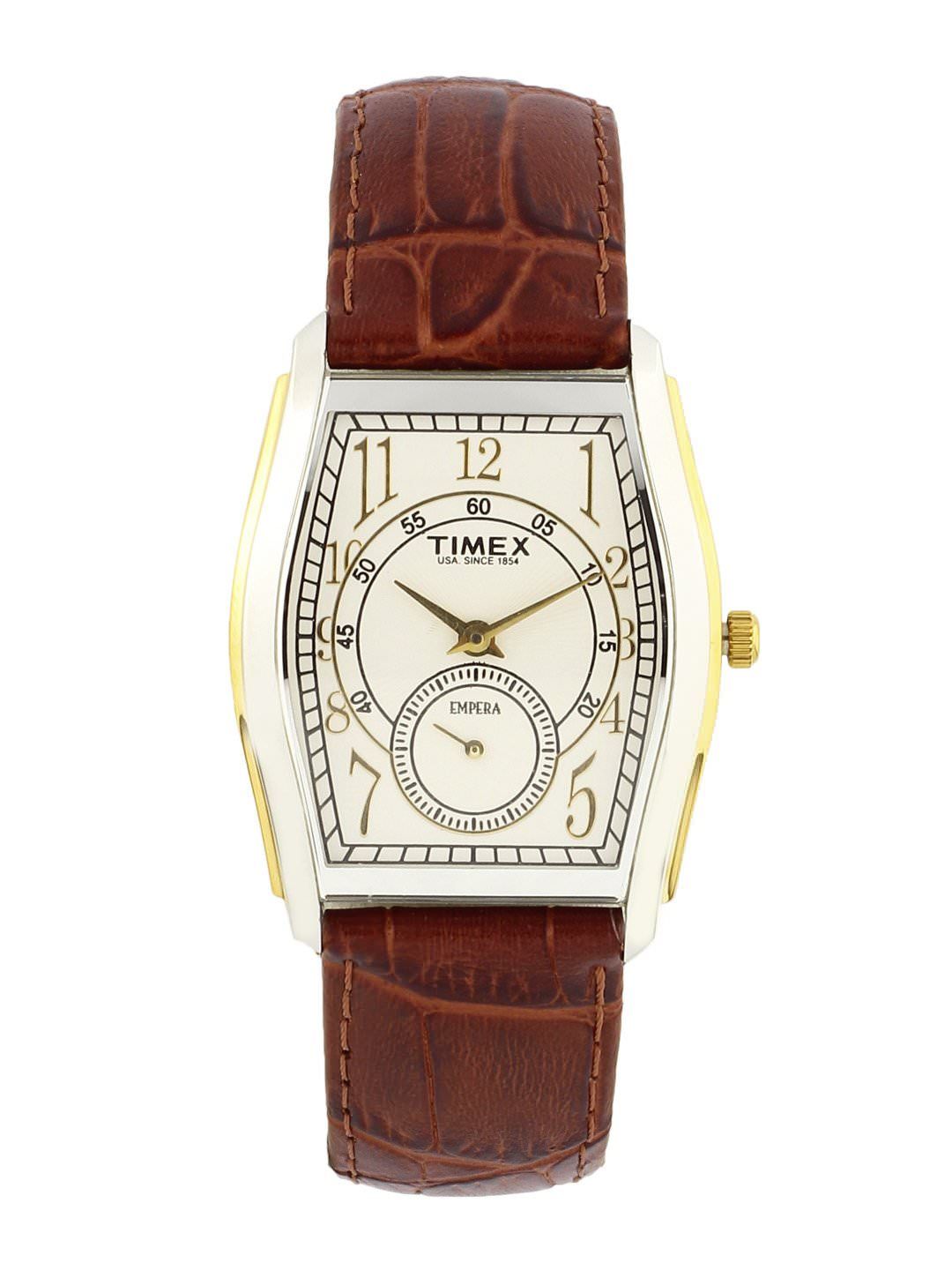 Timex Men White Dial Watch