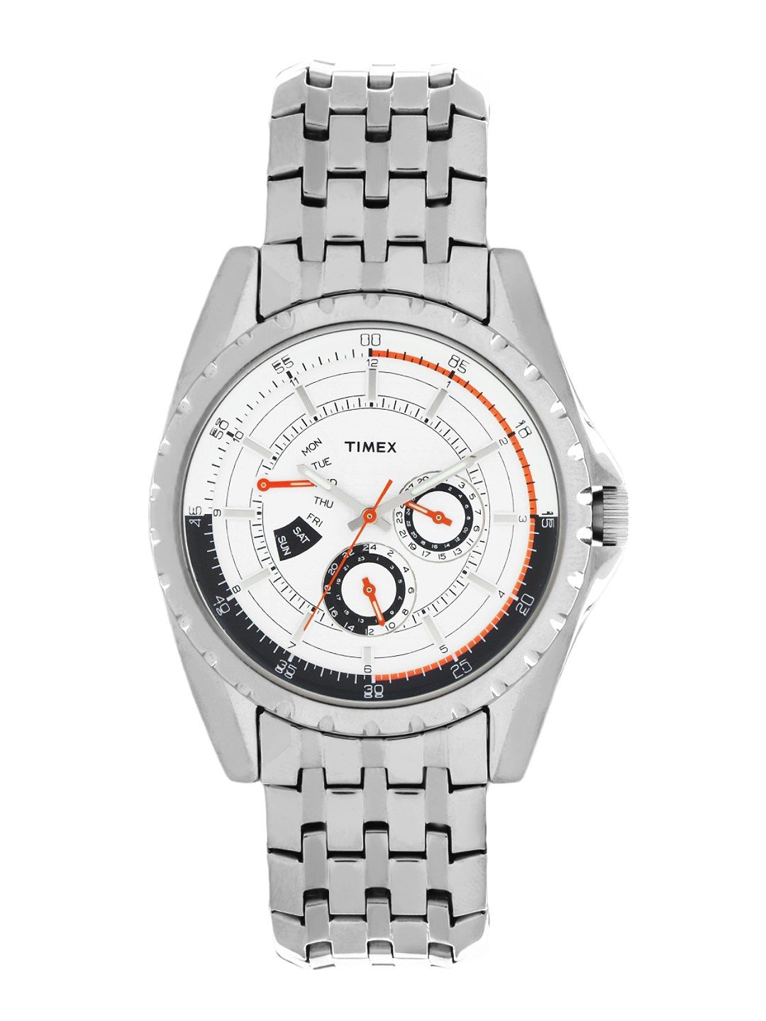 Timex Men White Dial Watch