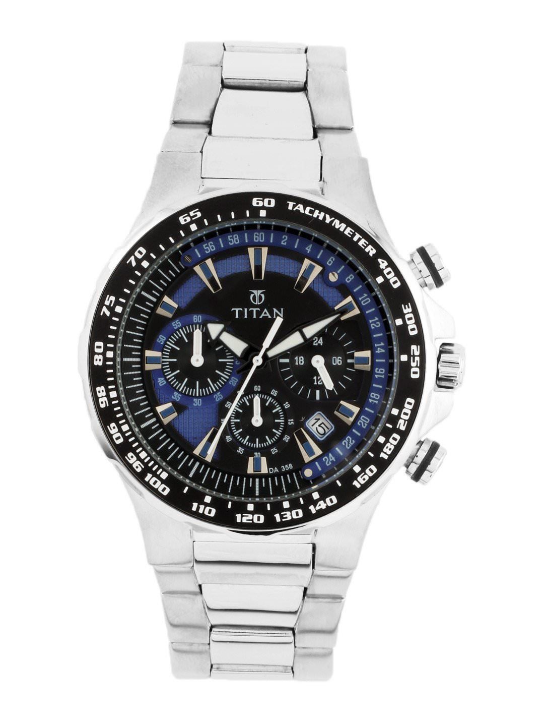 Titan Men Black Watch