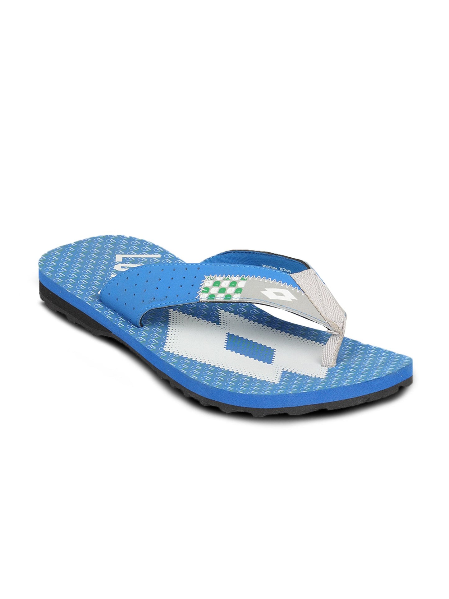 Lotto Men's Thong Blue White Flip Flop