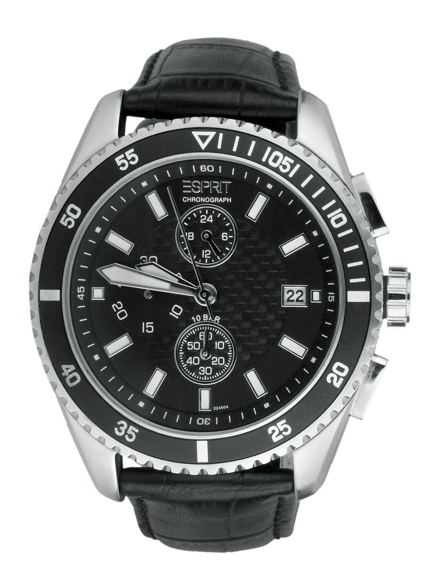 Esprit Men Velocity Chrono Black Steel Watches