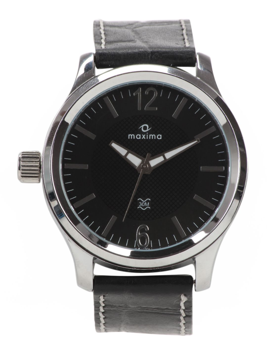 Maxima Men Black Attivo Watch