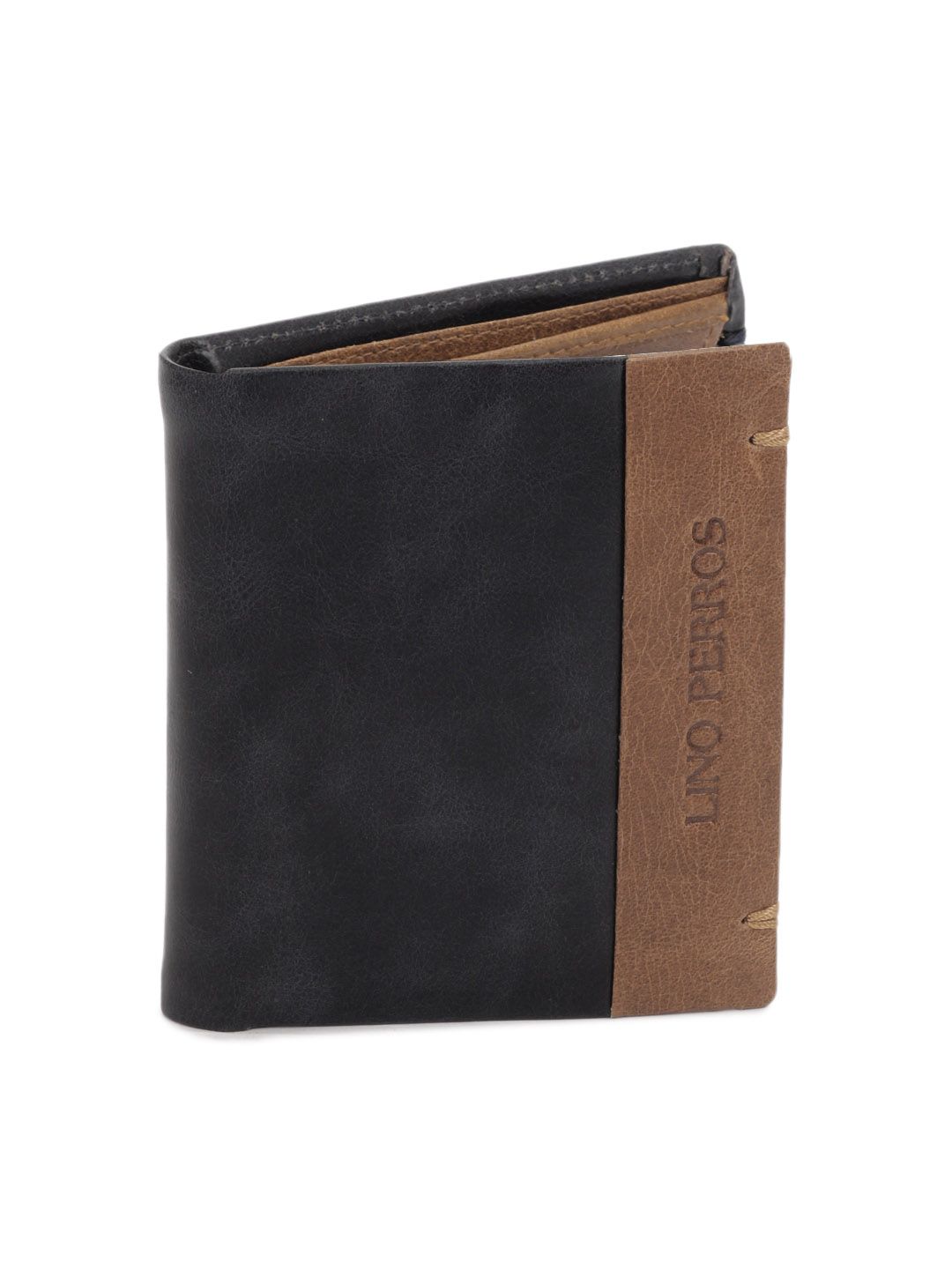 Lino Perros Men Navy Blue Wallet