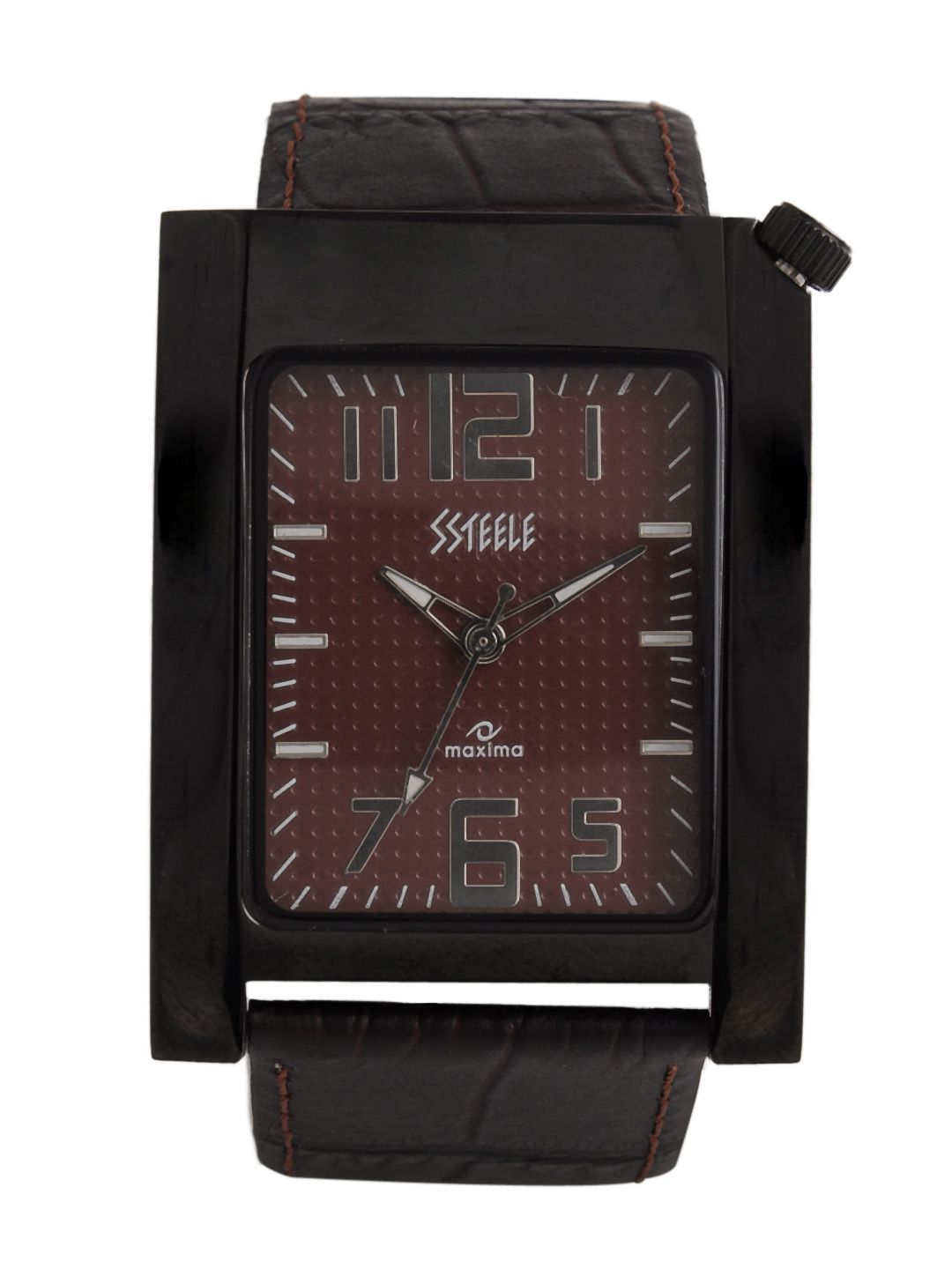 Maxima Men Brown Dial Watch