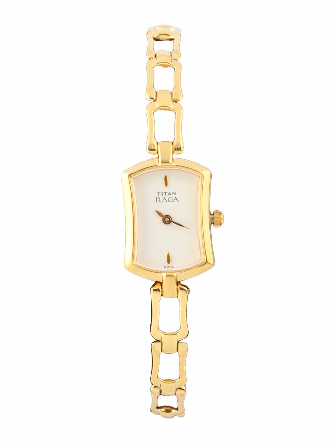 Titan Women White Dial Watch