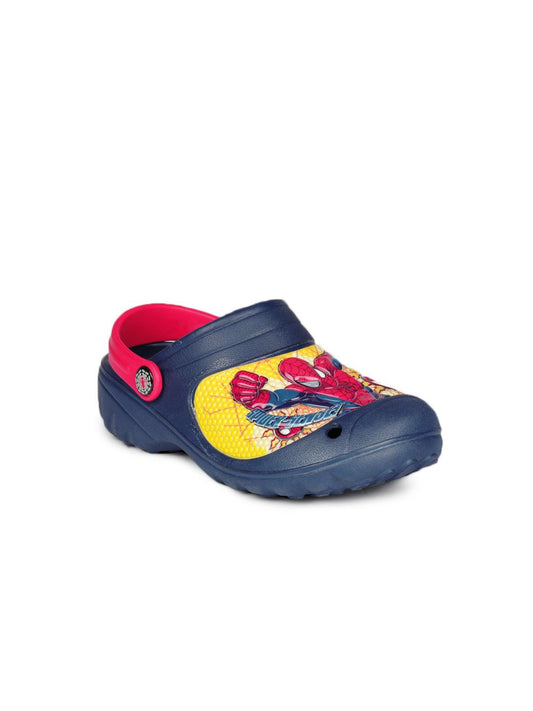 Marvel Boys Navy Blue Slippers