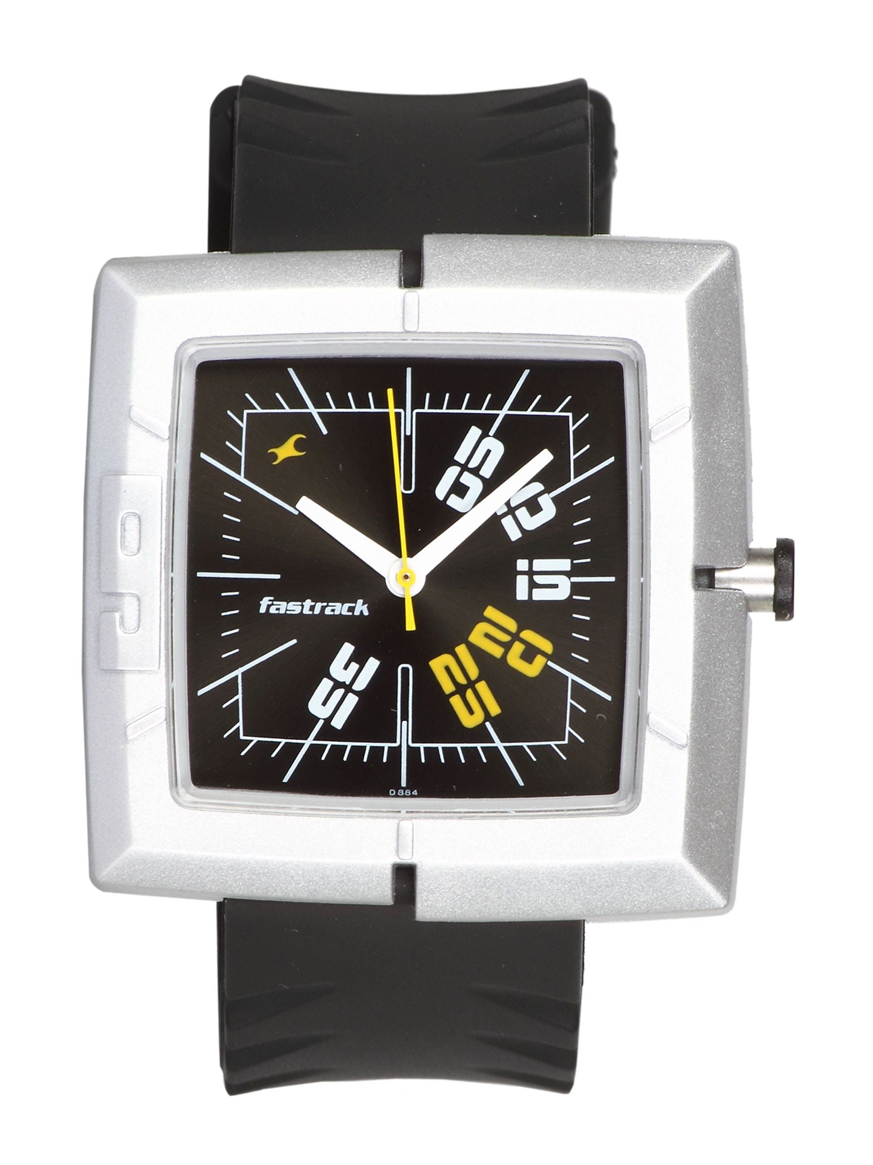Fastrack Men Economy 2 Analg Black Watch