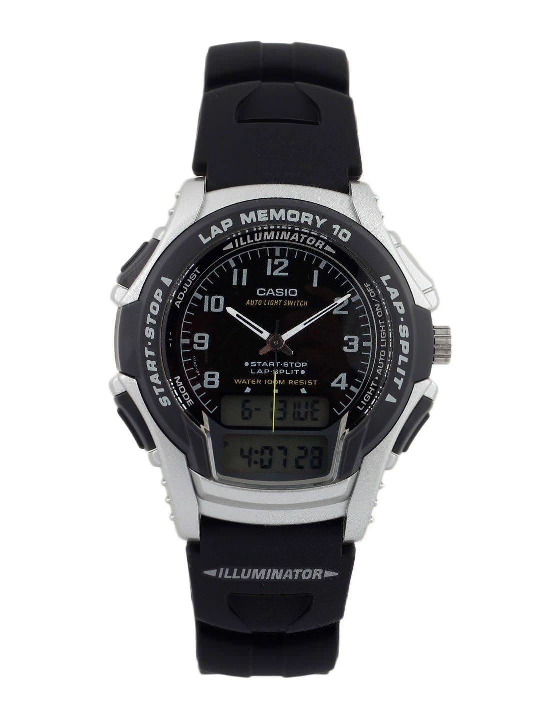 CASIO Men Black Analogue & Digital Watch AD94