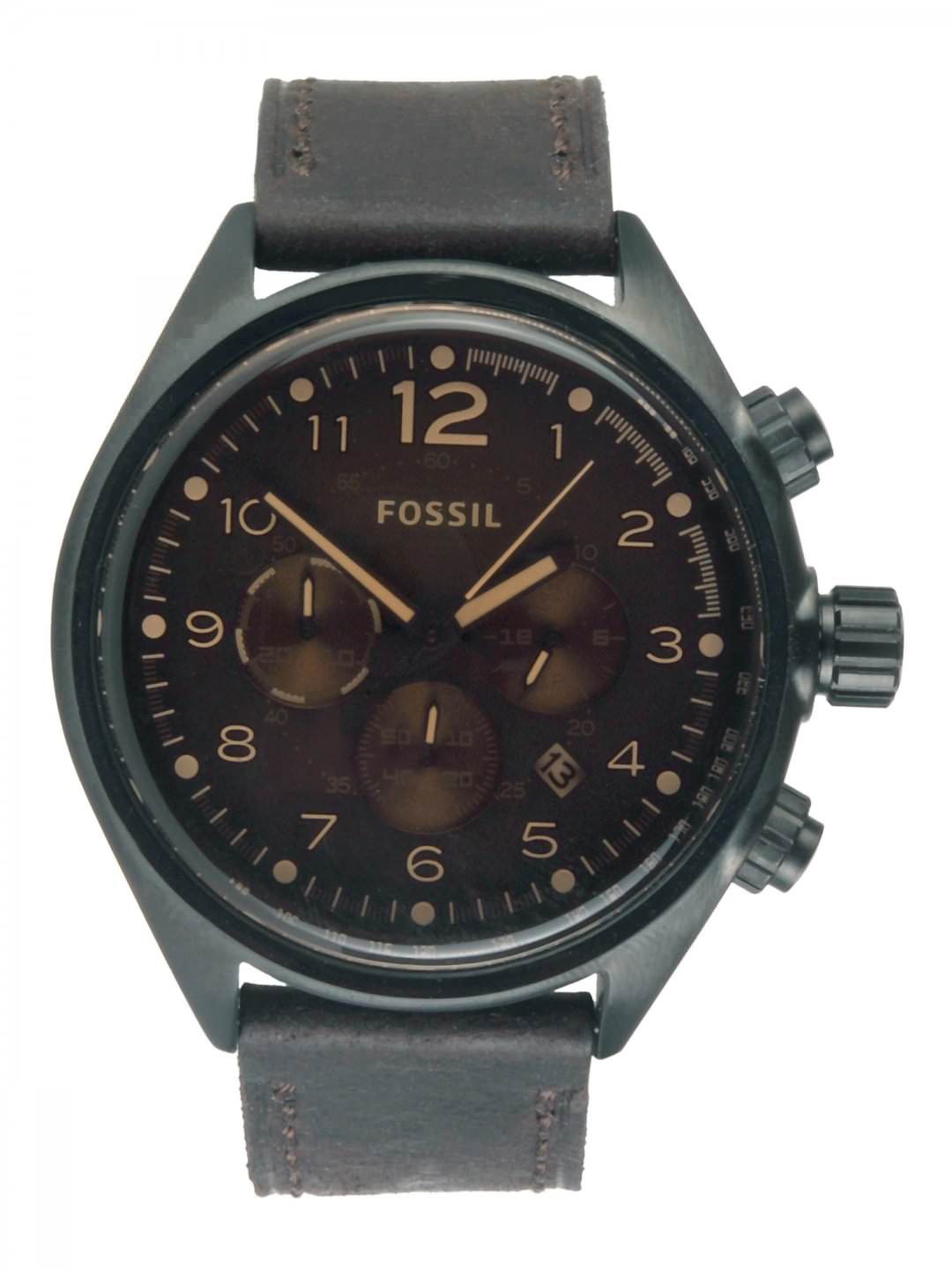 Fossil Men Brown Dial Chronograph Watch CH2782