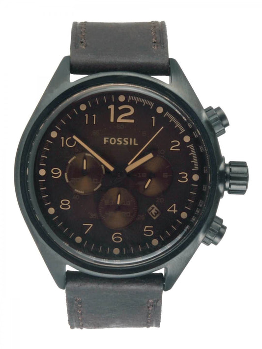 Fossil Men Brown Dial Chronograph Watch CH2782