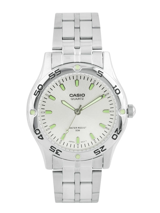 Casio Enticer Men Silver Analogue Watch MTP-1243D-7AVDF(A218)