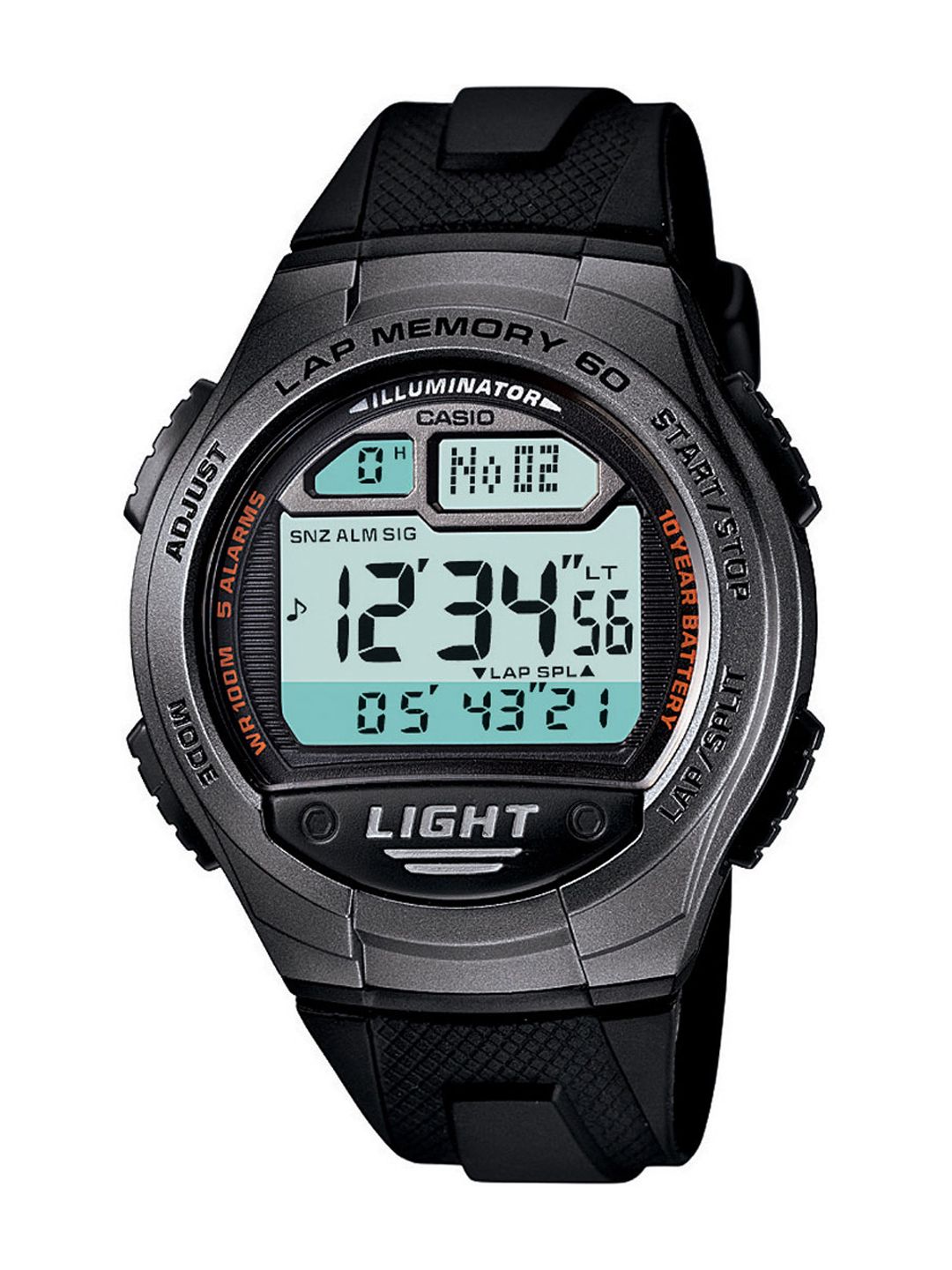 Casio Youth Series Men Digital Watch W-734-1AVDF(D090)