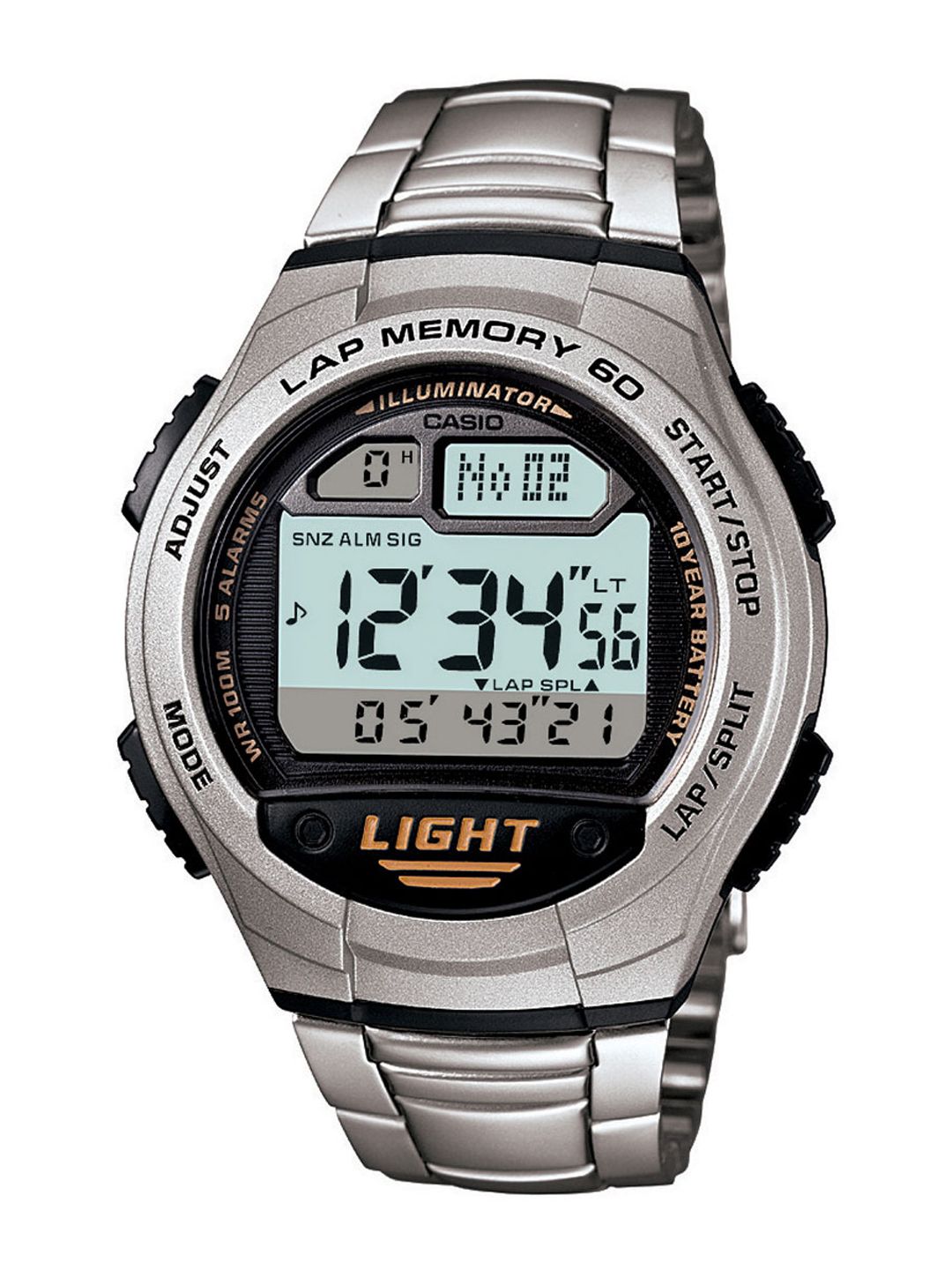 Casio Youth Series Men Digital Watch W-734D-1AVDF(D091)