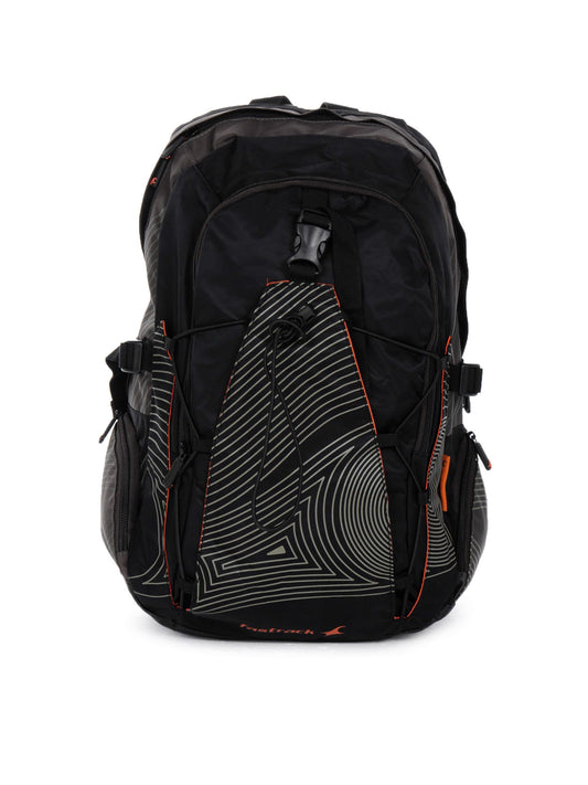 Fastrack Men Polyester Black Backpack