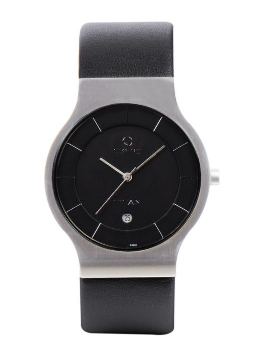 Titan Men Black Dial Watch