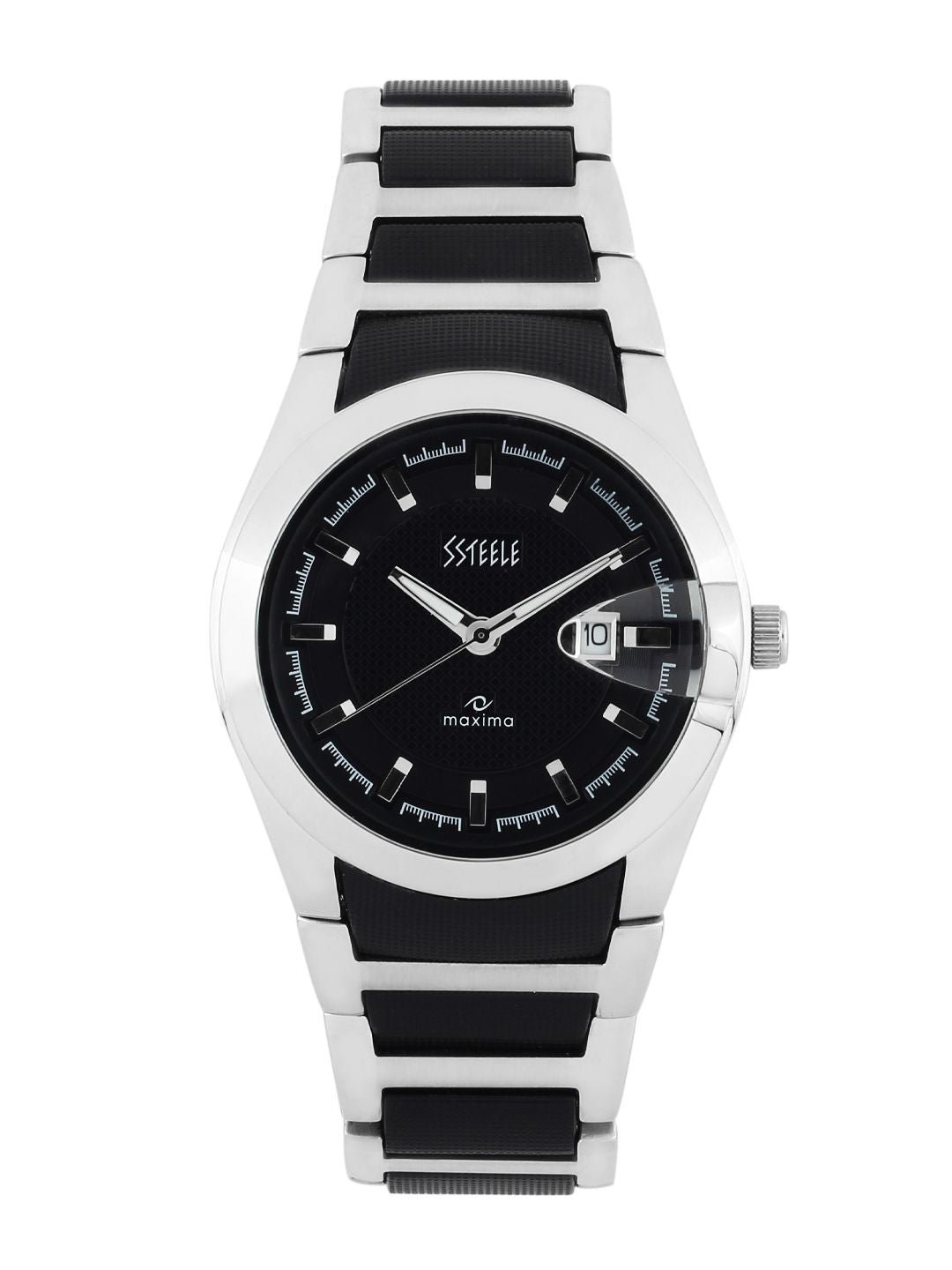 Maxima Men Black Dial Watch