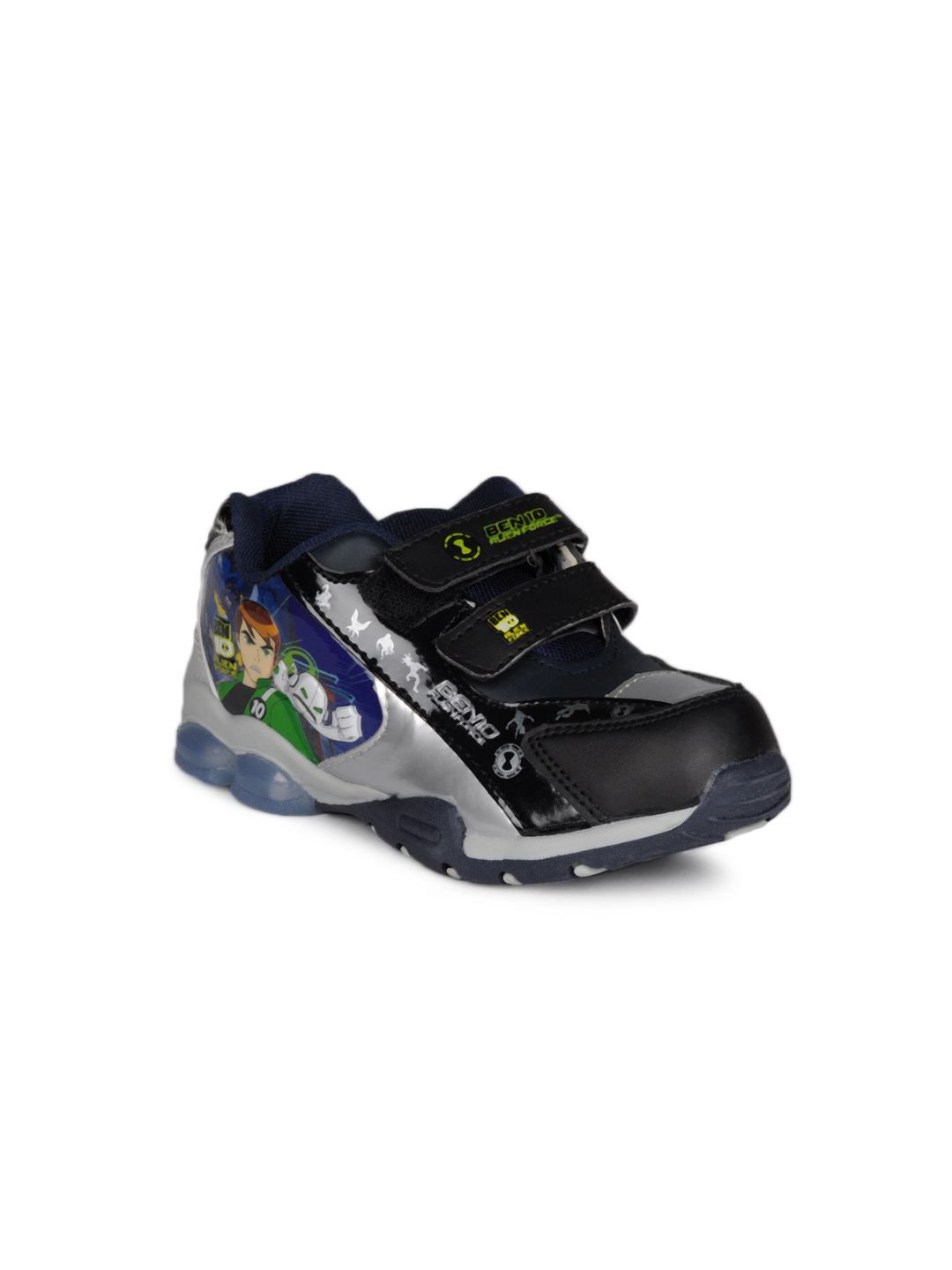 Ben 10 Boys Black Casual Shoes
