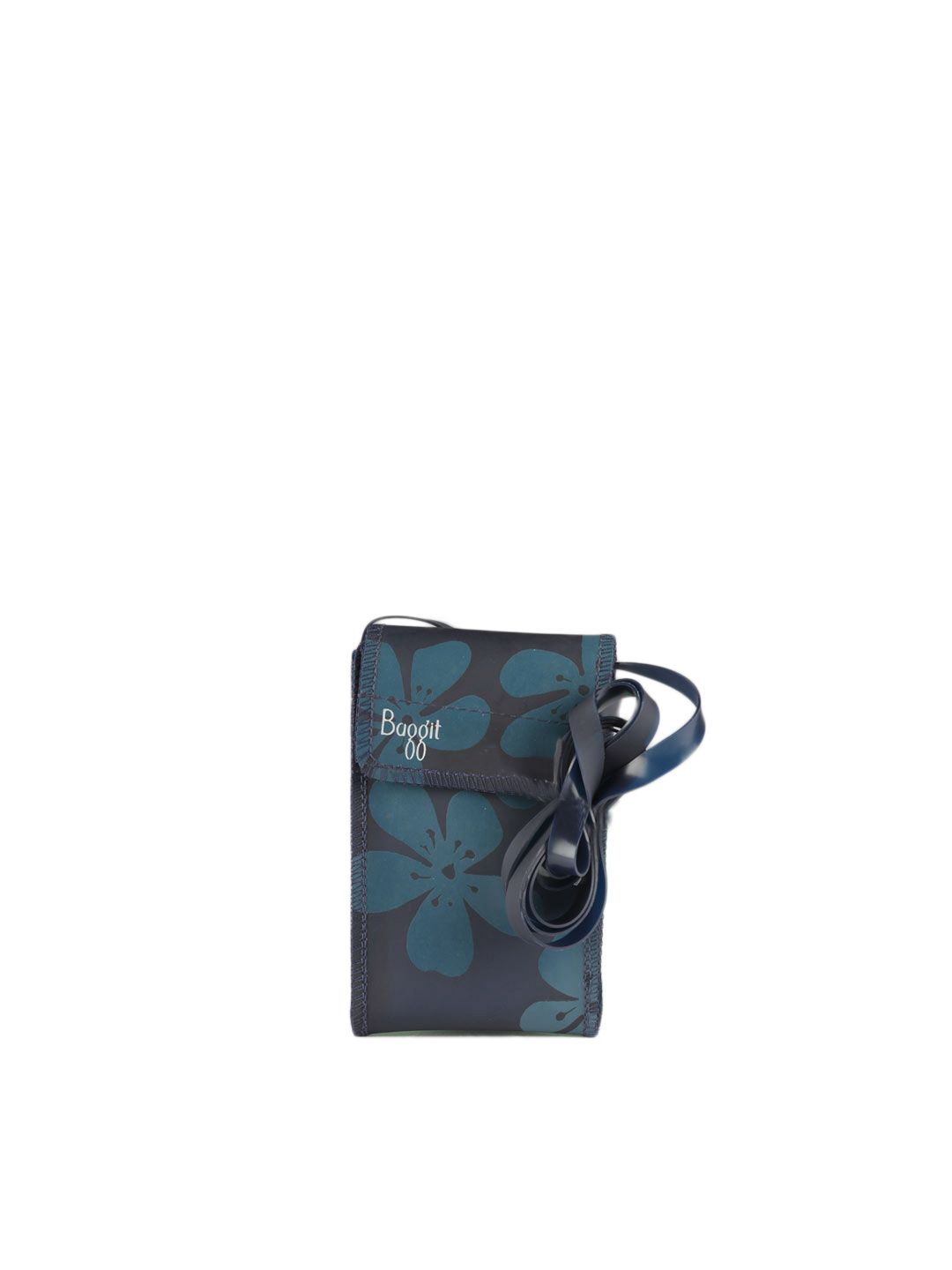 Baggit Women Blue Flora Astro Mobile Pouch