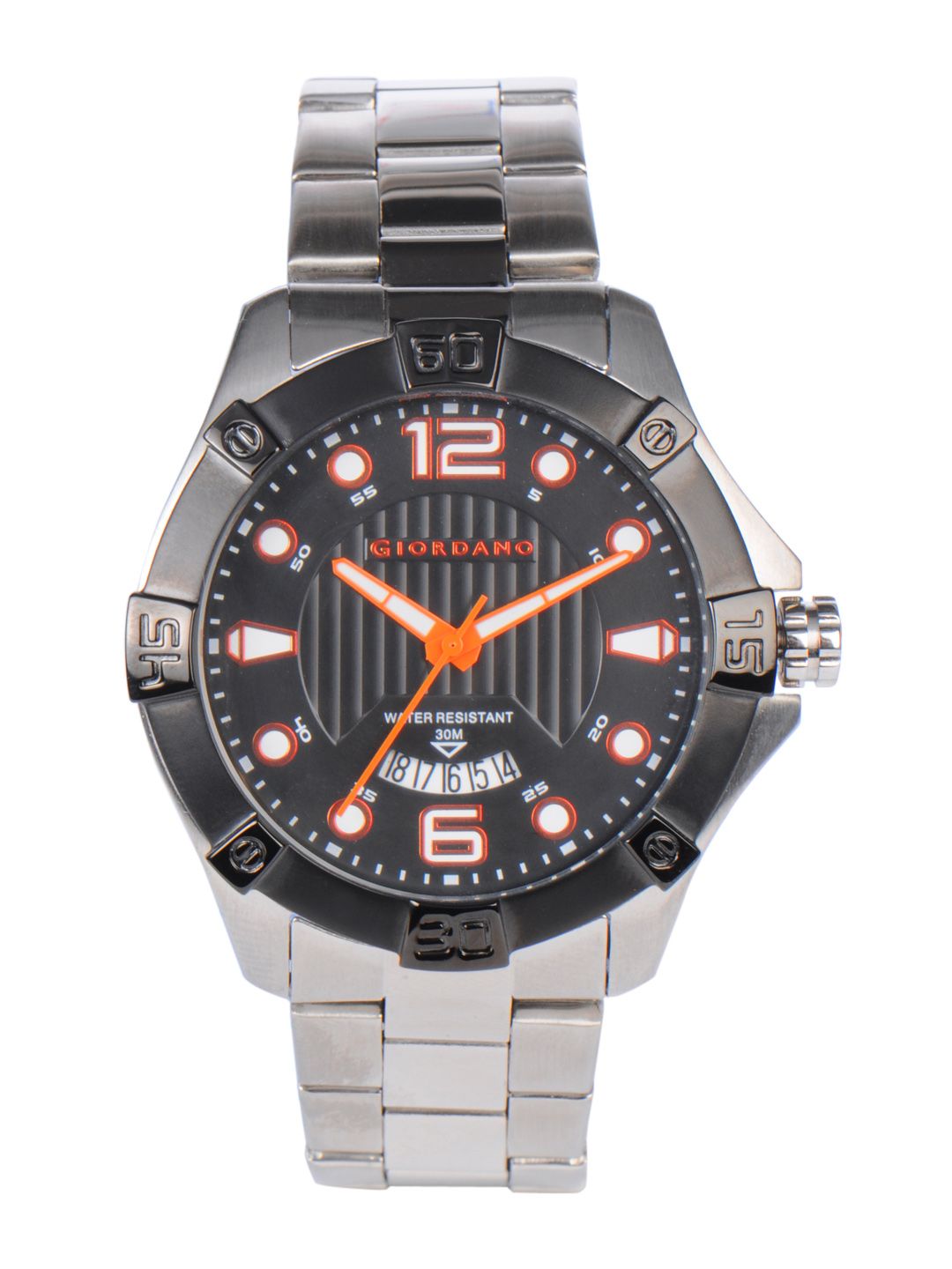 Giordano Men Black Dial Watch