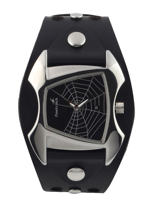 Fastrack Men Black Dial Watch