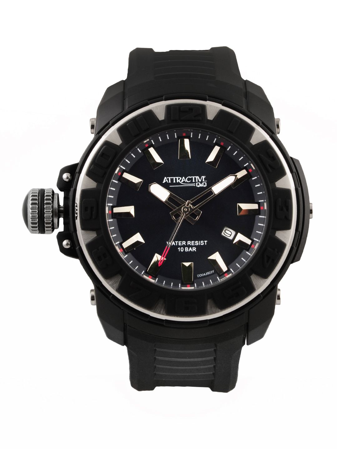 Q&Q Men Black Watch