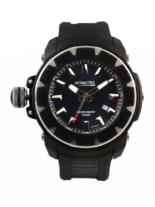 Q&Q Men Black Watch