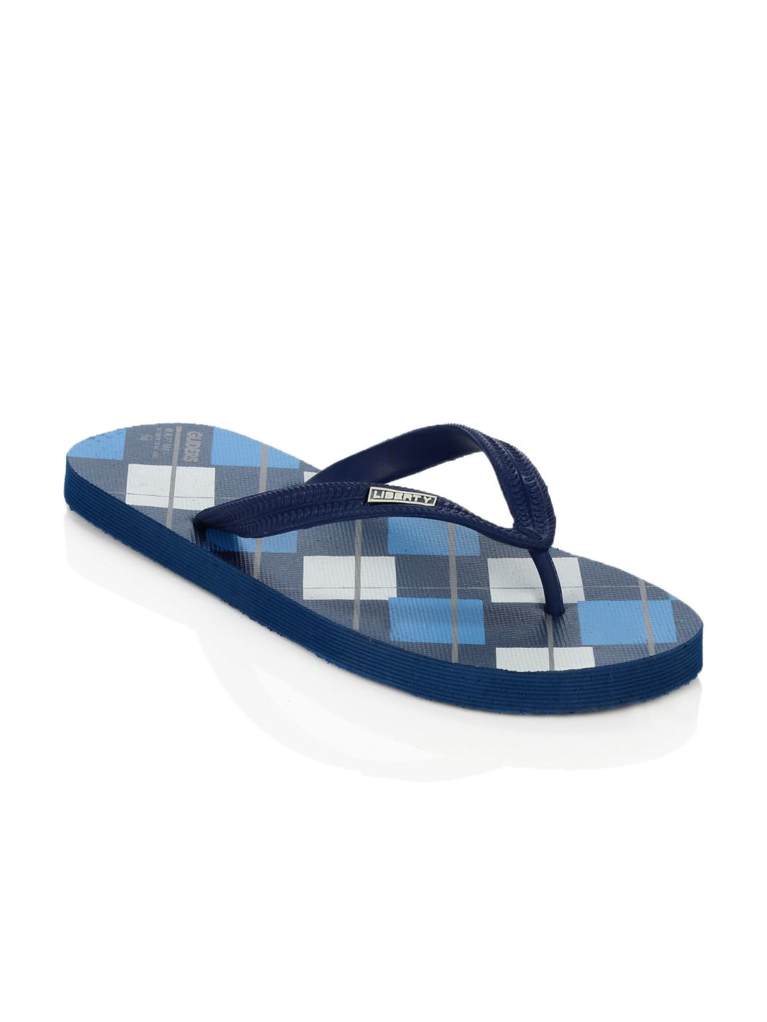 Gliders Men Esquire Blue Flip Flops
