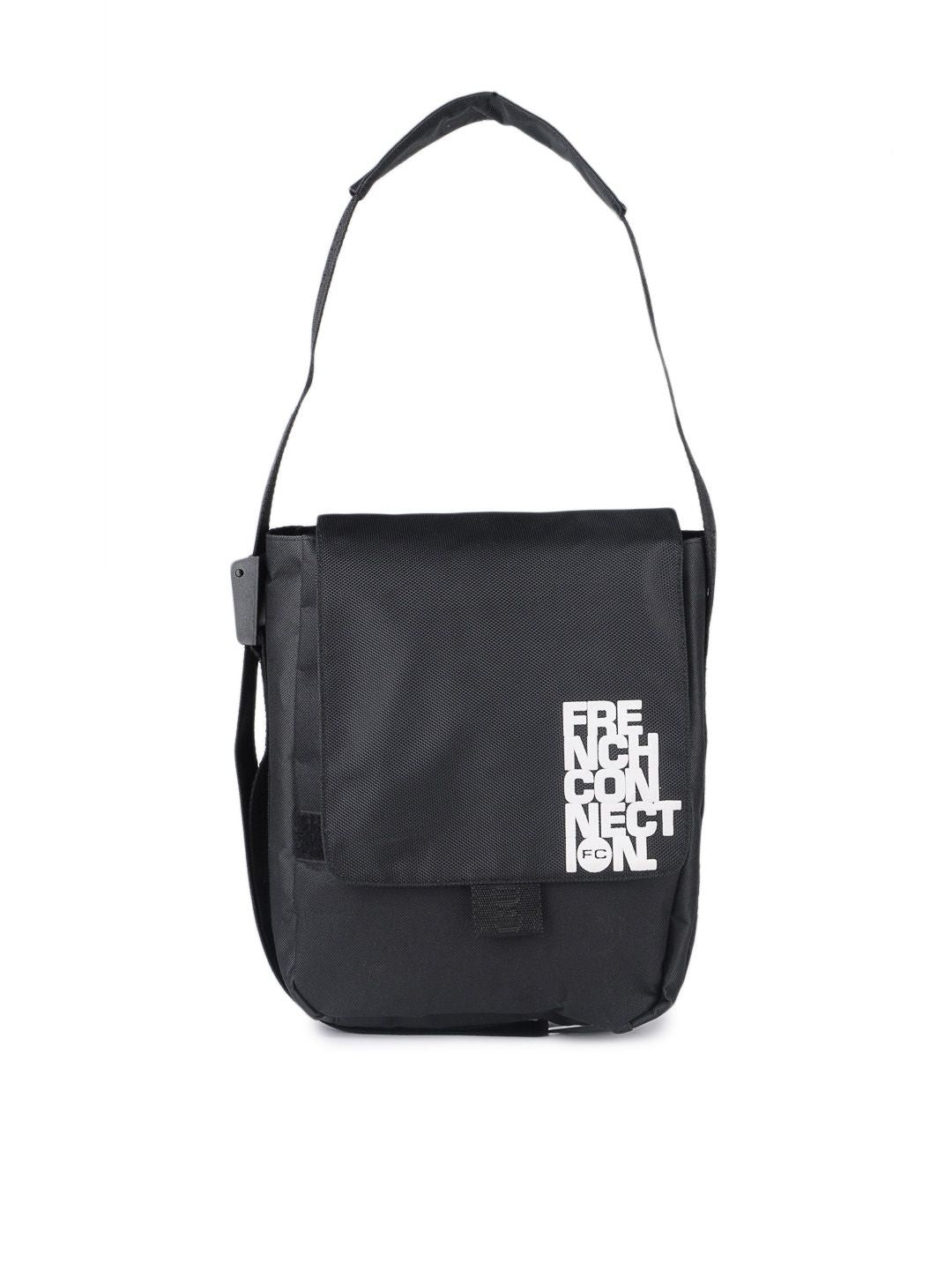French Connection Men Black Bag