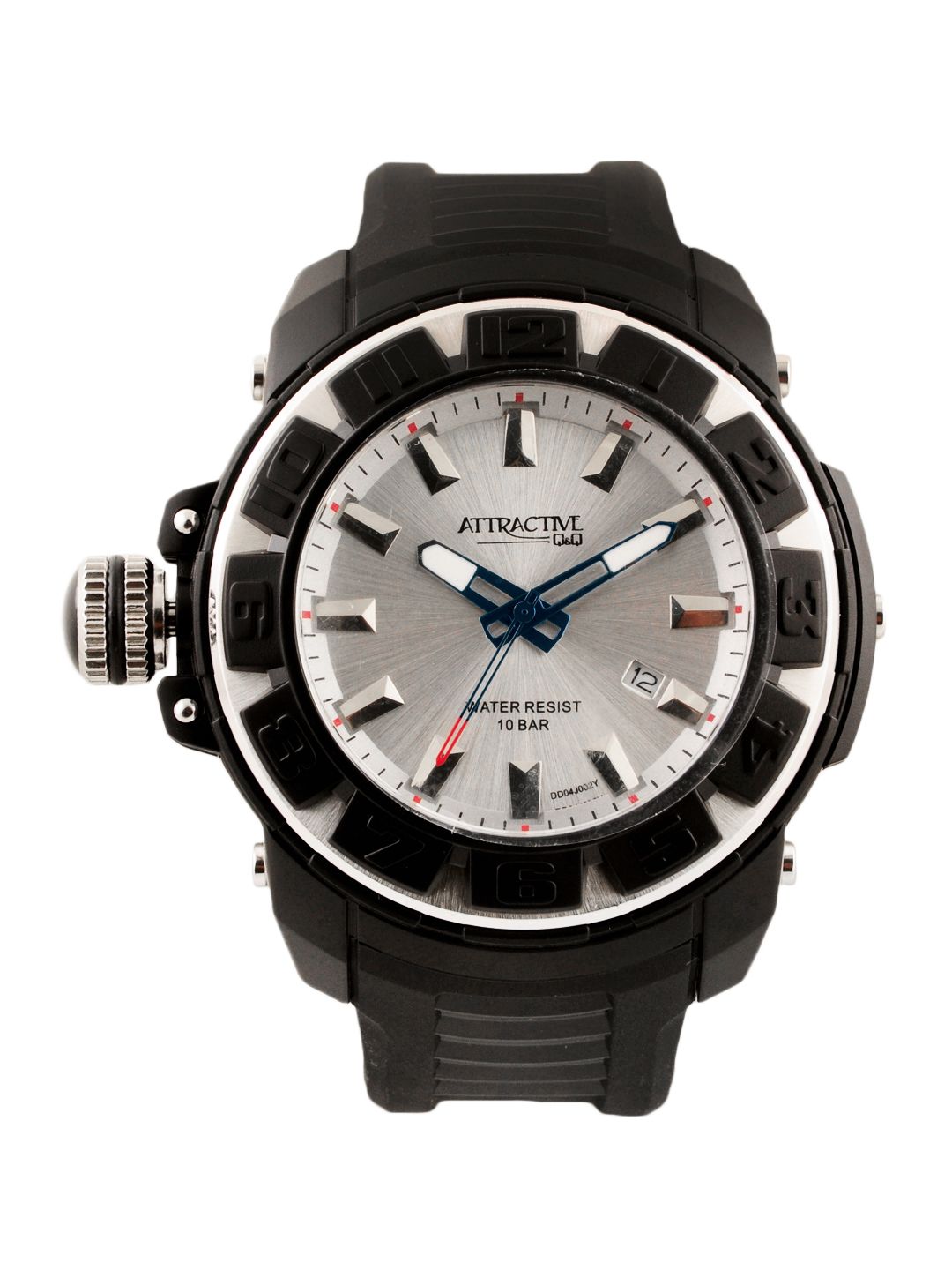 Q&Q Attractive Men Silver Dial Watch