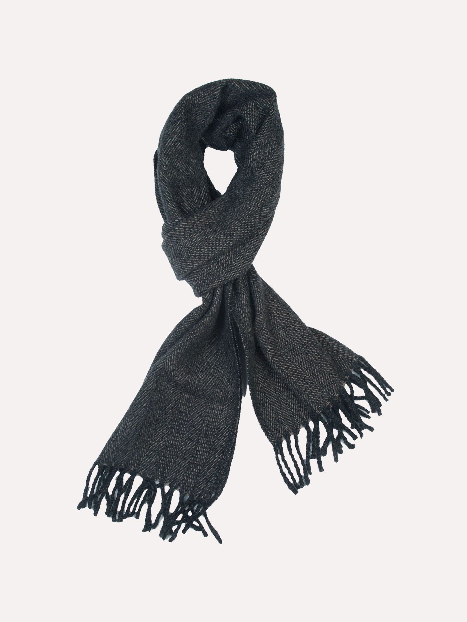 Reid & Taylor Men Solid Black Muffler