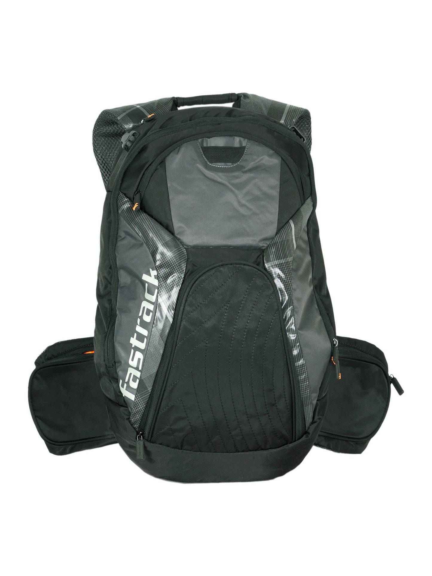 Fastrack Men Black Grey Laptop Backpack
