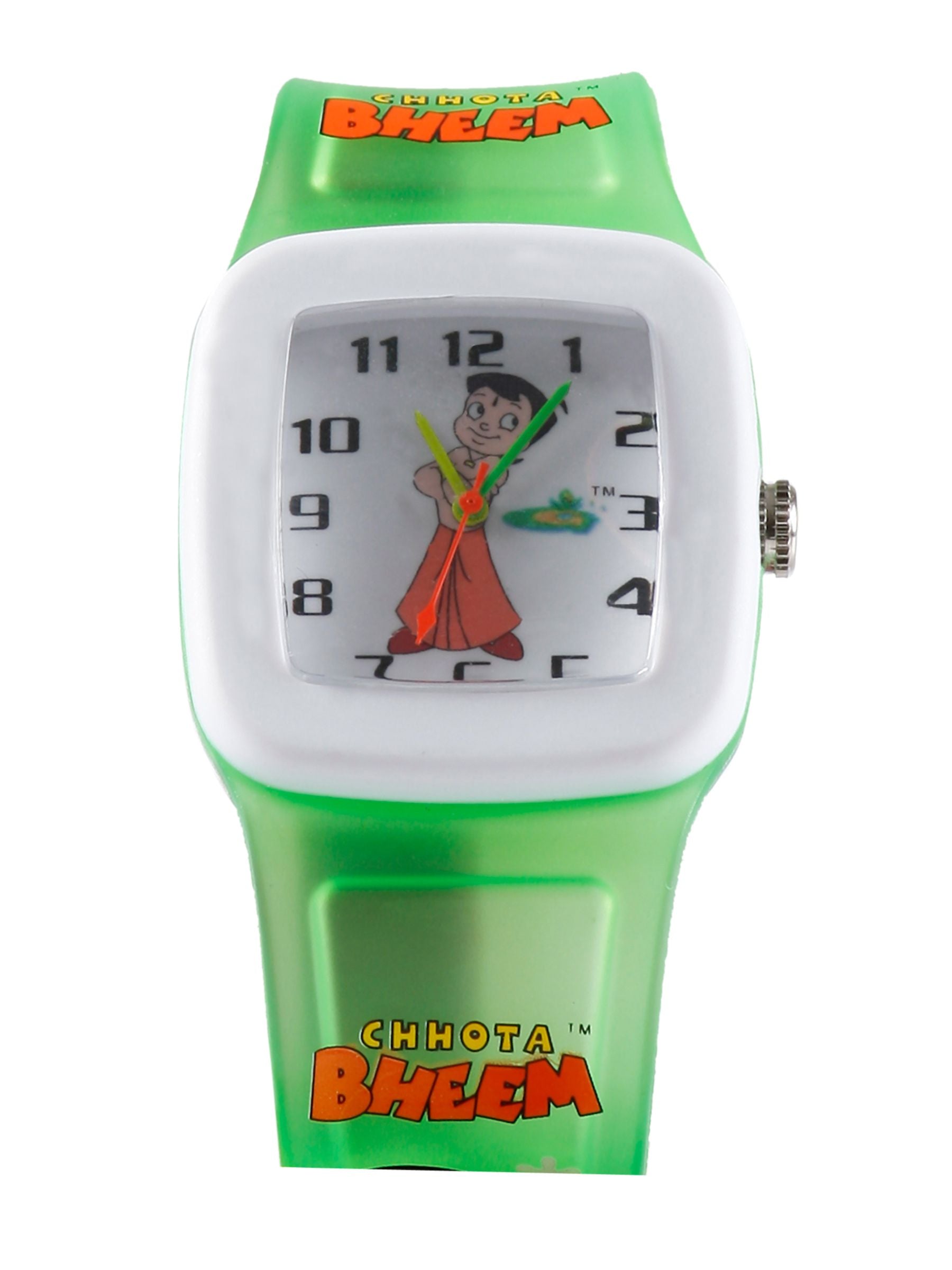 Chhota Bheem Analog Kids-Boys Green Watch
