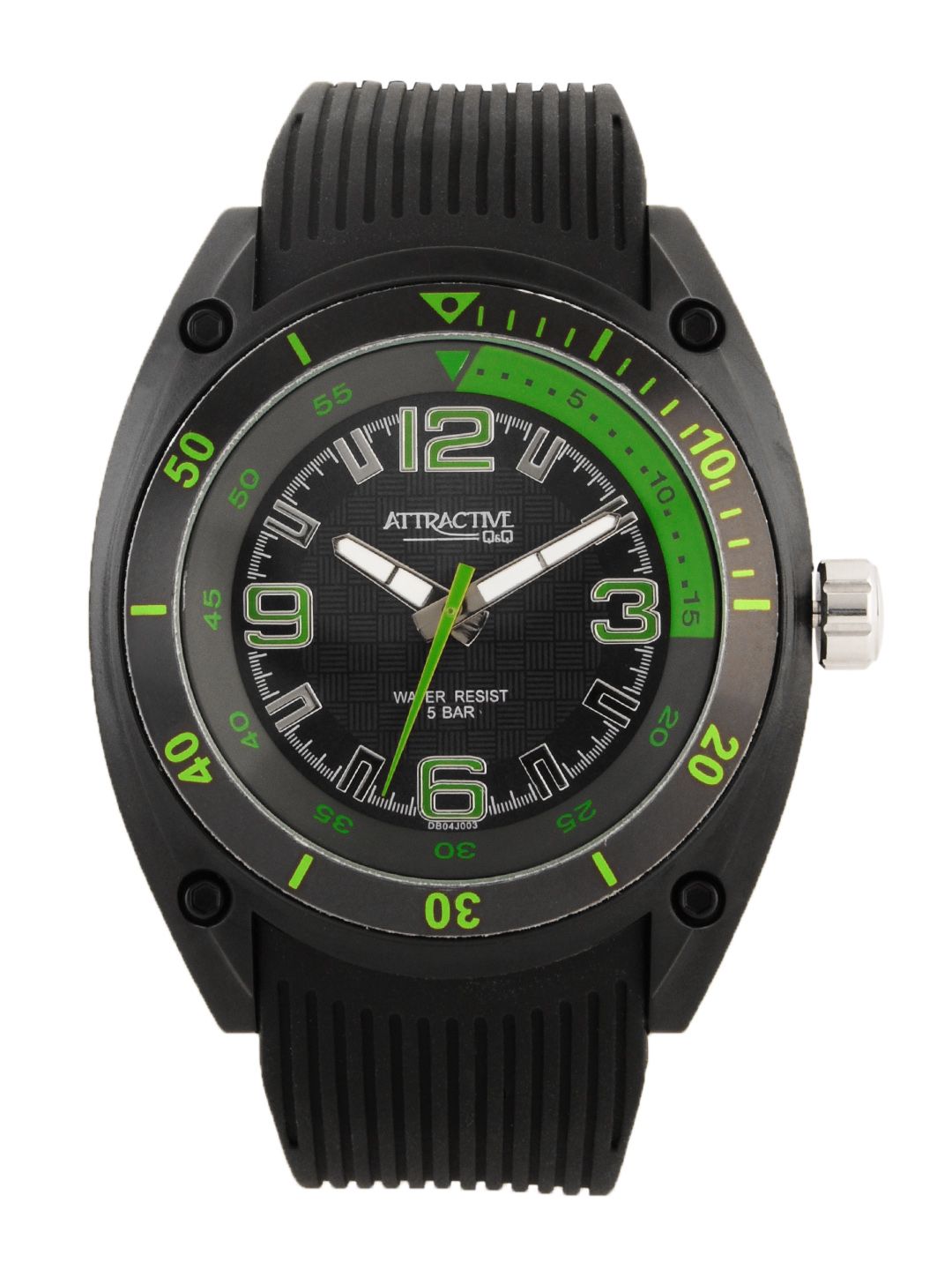 Q&Q Men Black Dial Watch